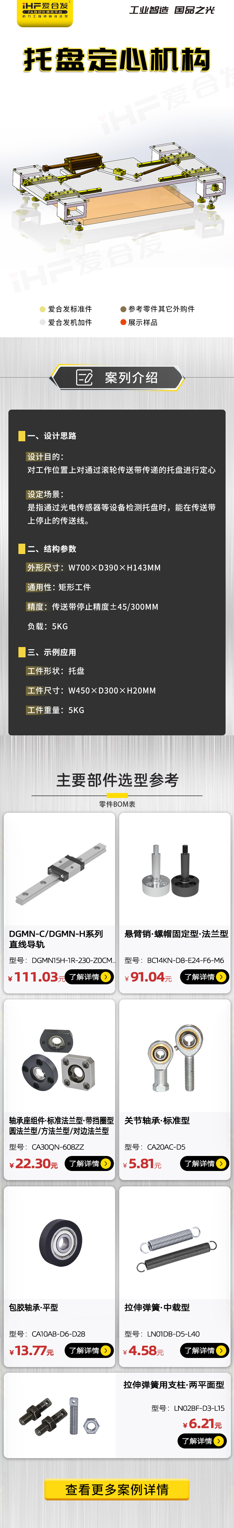 愛合發(fā)：案例分析，托盤定心機構